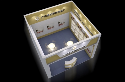 2018广州酒店用品展 3D模型赋能展台设计新体验